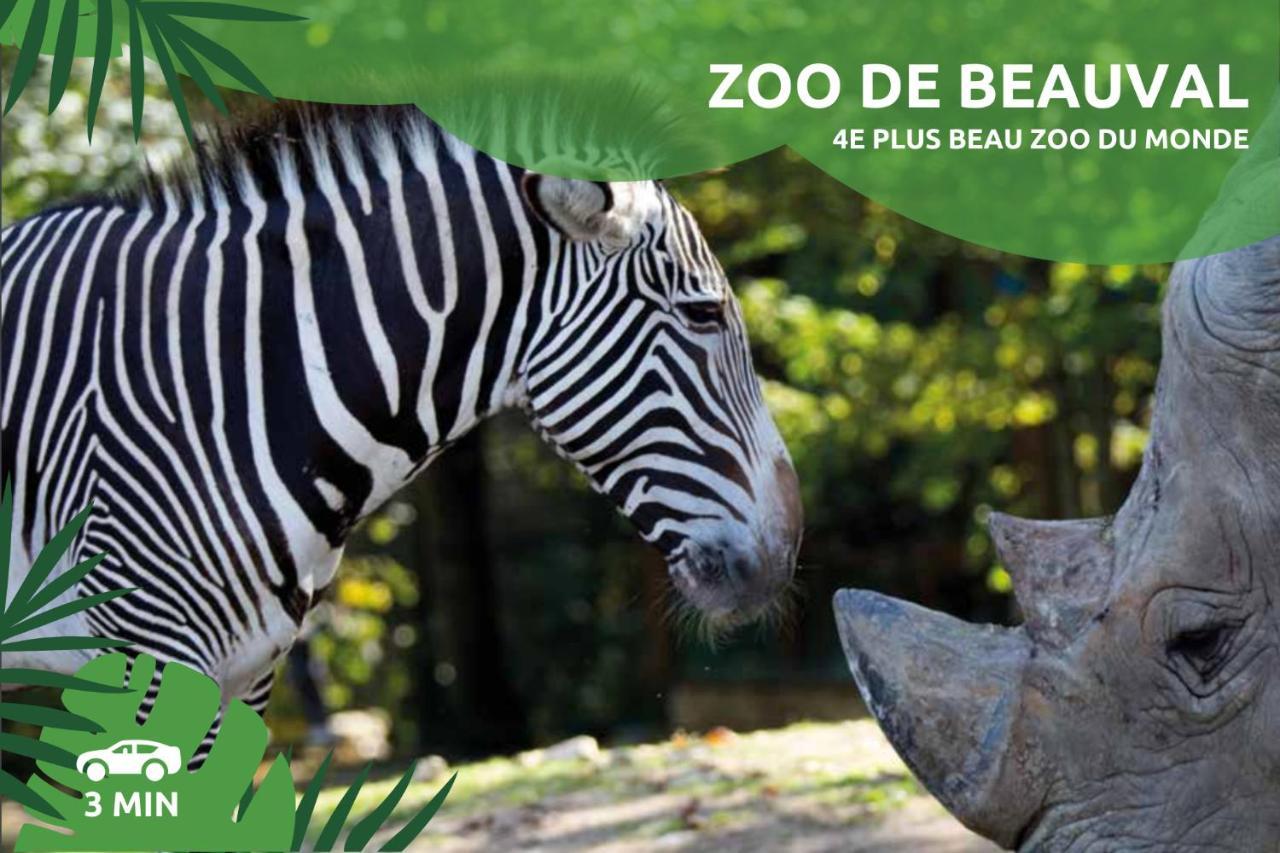 "Le Savannah" - Jacuzzi - A 3Min Du Zoo De Beauval Сент-Эньян Экстерьер фото