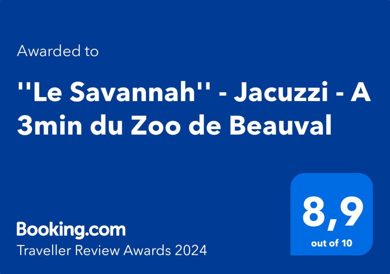 "Le Savannah" - Jacuzzi - A 3Min Du Zoo De Beauval Сент-Эньян Экстерьер фото